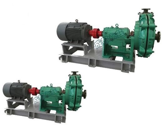 Double Casing High Pressure Slurry Pump , End Suction Mud Pump Centrifugal Sludge Pump